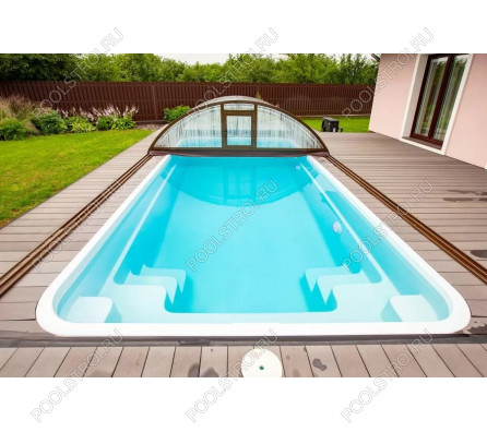Композитный бассейн Эри ECOLINE (6х3х1.5м)